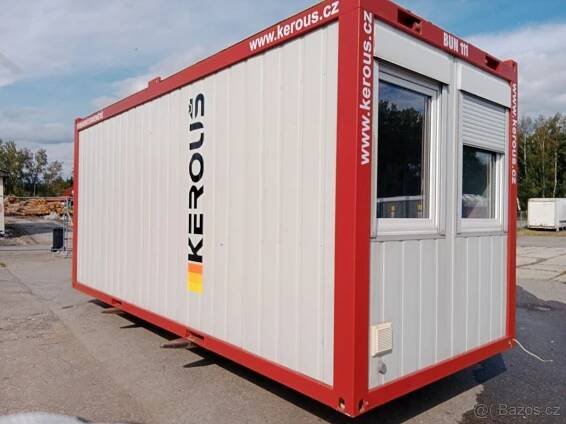 Kerouš - použité stavební vybavení - Kombinovaný stavební kontejner (111)