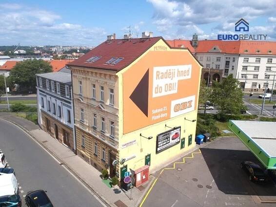 Prodej, činžovní dům s restaurací, 810 m2, Plzeň, ul. Lindauerova