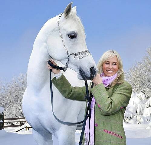 70s icon Susan George tells how her Arabian horses have helped her cope with the loss of her husband