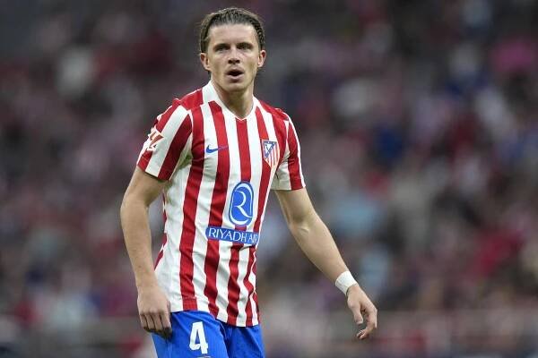 MADRID, SPAIN - AUGUST 23: Conor Gallagher of Atletico Madrid looks during the LaLiga EA Sports match between Atletico de Madrid and Elche CF at Wanda Metropolitano on August 23, 2025 in Madrid, Spain. (Photo by Image Photo Agency/Getty Images)