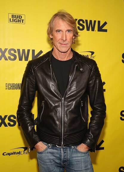 Michael Bay at an event for Tiché místo (2018)