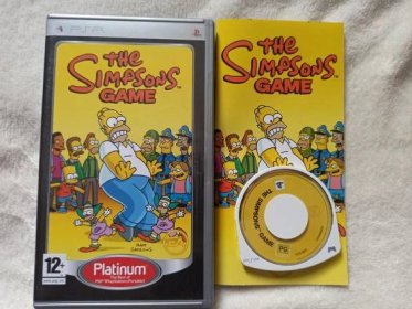 PSP The Simpsons Game - Hry