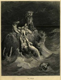 Soubor:Gustave Doré - The Holy Bible - Plate I, The Deluge.jpg