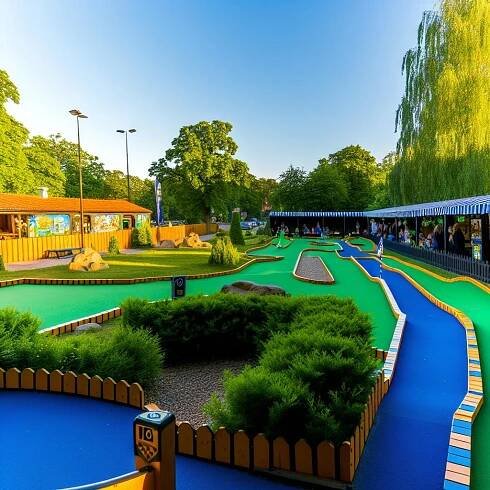 Kam na Minigolf Praha Hradčany: Královský minigolf pod Pražským hradem! 2
