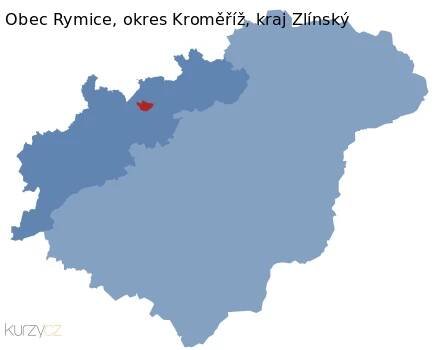 Rymice v kraji Zlínský
