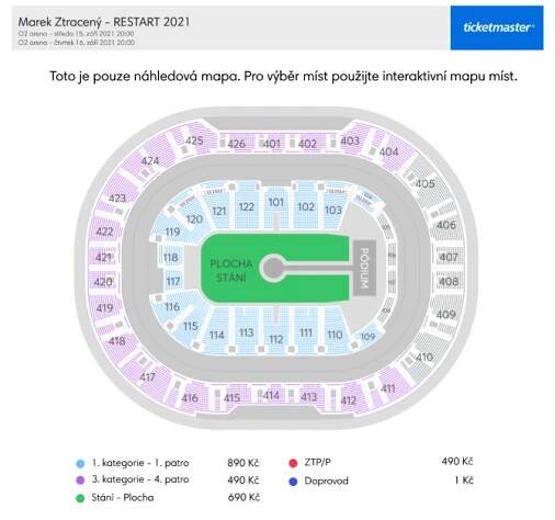 Marek Ztracený – RESTART 2021 – O2 arena