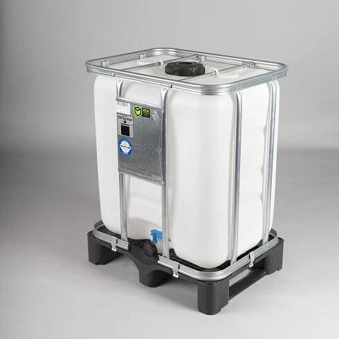 IBC kontejner 300l UN, paleta plast | ecs-obaly.cz