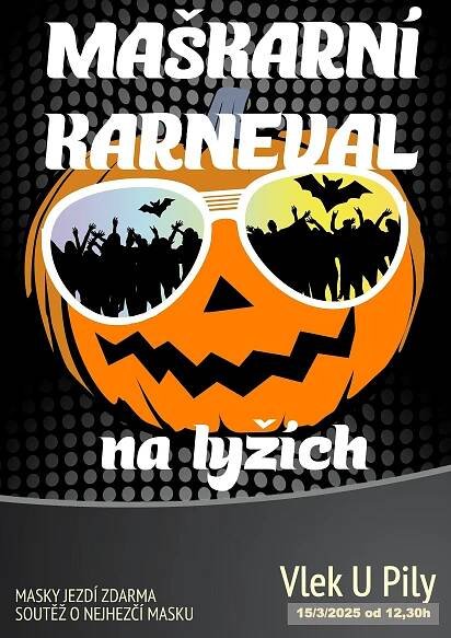 Ukončení lyžařské sezóny s maskami