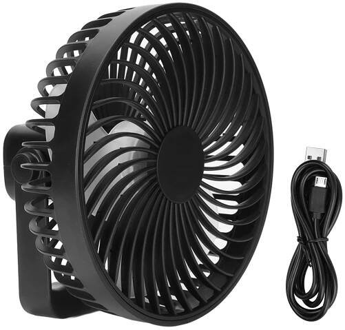 Kempinkový ventilátor USB 1800 nabíjení až 3800