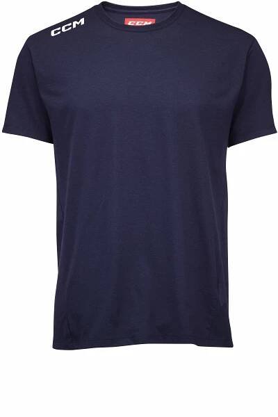 Pánské tričko CCM SS Essential Tee Navy
