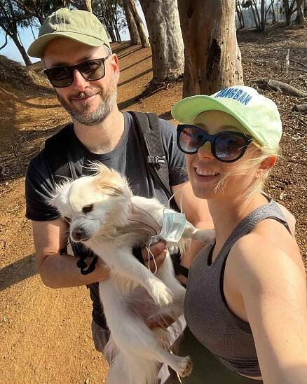 Iliza Shlesinger and Noah Galuten