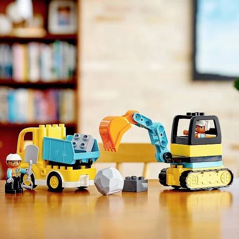 10931 LEGO® DUPLO® Bagr a laster : Půhy.cz