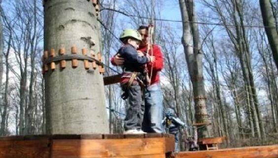 Lanový park Active park | Adrenalinové atrakce Zbiroh | NaVylet.cz
