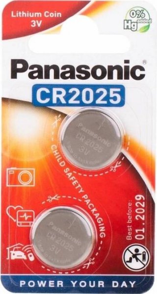 PANASONIC CR2025 2ks