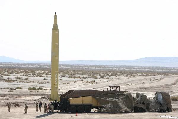 Íránská raketa Šaháb-3 patří mezi nejsilnější zbraně v arsenálu Teheránu.