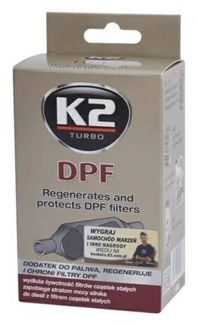 K2 t316 - DPF 50 ml - přídavek do paliva, regeneruje a chrání filtry
