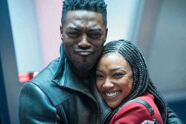 David Ajala, Sonequa Martin-Green - Star Trek: Discovery - Erigah - Z natáčení