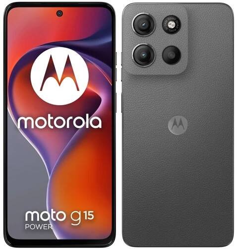 Mobilní telefon Motorola Moto G15 Power 8 GB / 256 GB šedá barva
