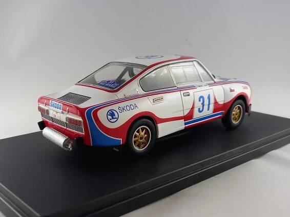 Škoda 130 RS, No.31, Blahna, rallye Acropolis 1979 1:24 IXO