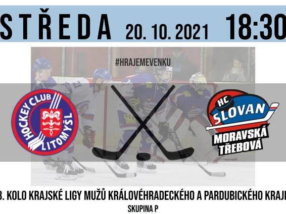 Slovan zakončí první polovinu základní části na ledě Litomyšle – HC Slovan Moravská Třebová