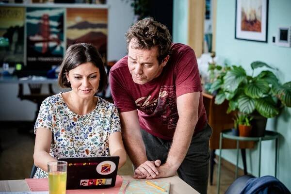Naši - Série 4 - Z filmu - Lujza Garajová Schrameková, Marián Miezga