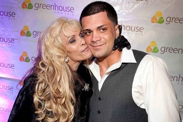 Victoria Gotti and Frank Gotti Agnello attends Frank Gotti's 21st birthday celebration on April 13, 2011 in New York City. 