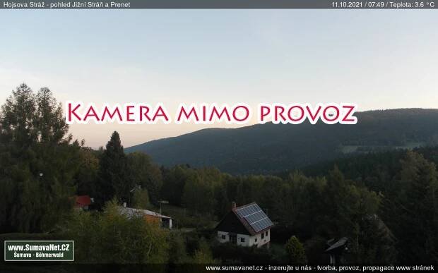 WEBKAMERY | Hojsova Stráž a okolí