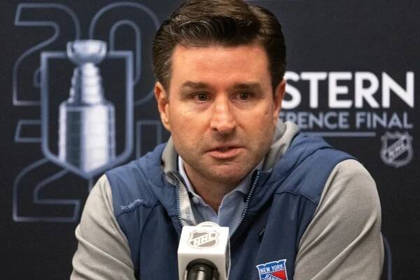 Rangers general manager Chris Drury