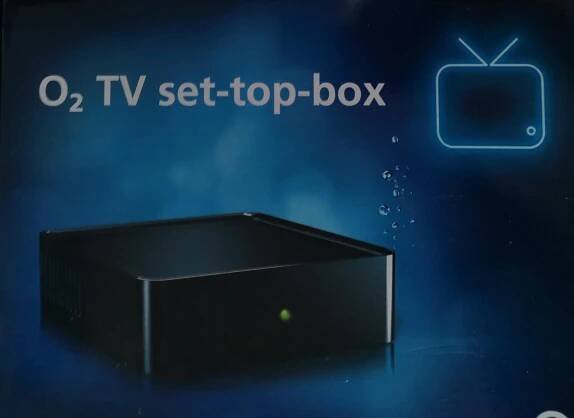iP4.TV EVO4- TOEM Set-top box od O2 - TV, audio, video