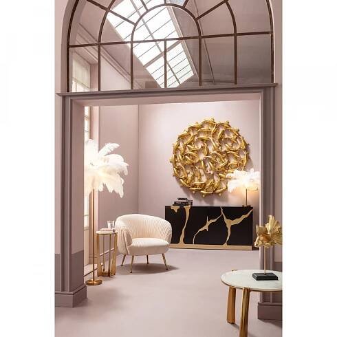 Stolní lampa Feather Palm - bílá, 60cm | KARE Design
