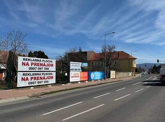 Reklamné plochy na prenájom - Nové Mesto nad Váhom - Nové Mesto n.Váhom