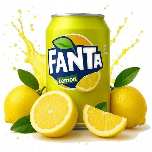 Fanta Lemon Osvěžující citronový nápoj Citronová rozkoš