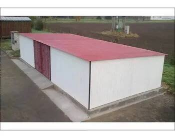 Velká plechová garáž 10 x 5m