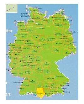 cyklomapa Allgau 1:75 t. - voděodolná | knihynahory.cz