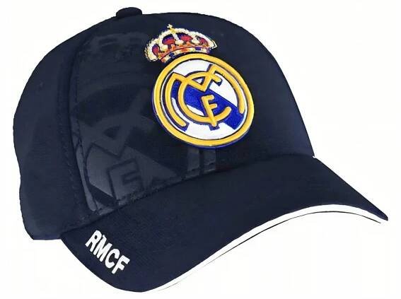 Kšiltovka Real Madrid FC, modrá, vyšitý znak, 56-61cm