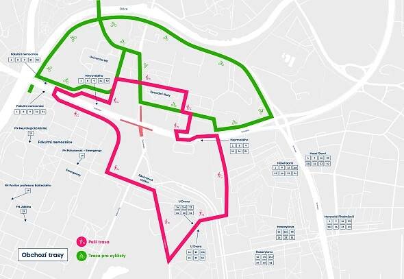 Mapa stránek: Hradec Králové