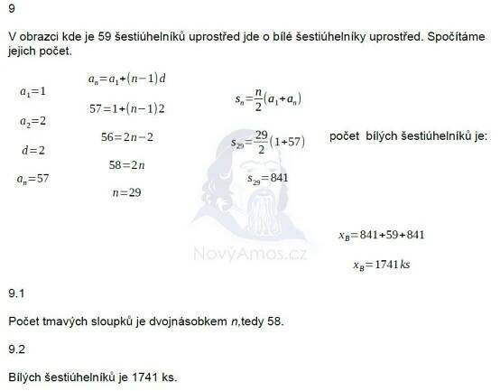 Didaktický test z matematiky - jaro 2018 - řešení úlohy 9