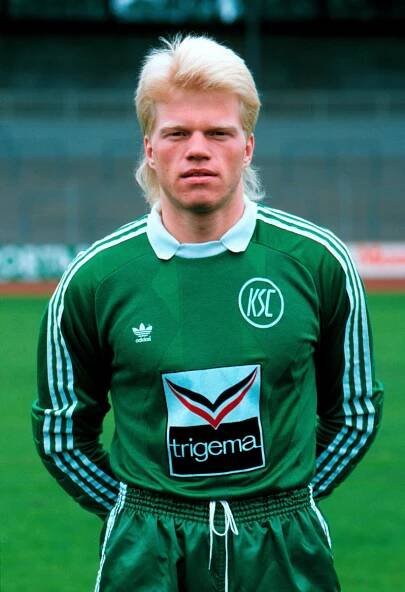 Karlsruher SC - Mannschaftsvorstellung 1989/90 - Oliver Kahn