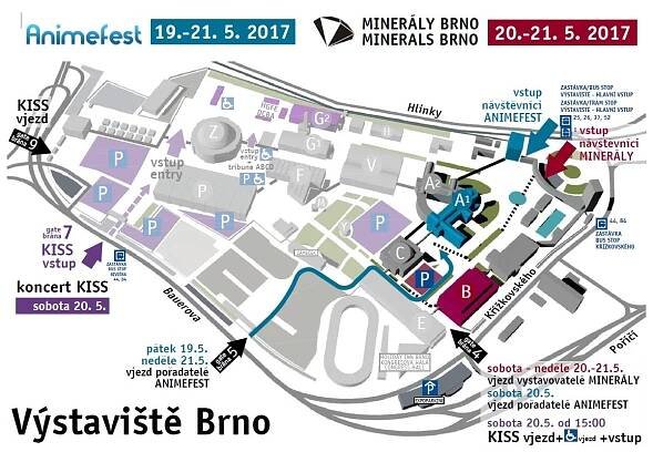 Souběh akcí během konání Minerálů Brno - Minerály Brno - Veletrhy Brno