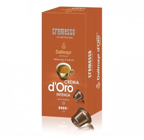 Cremesso Dallmayr Crema d‘Oro Intensa 16 ks od 155 Kč - Heureka.cz