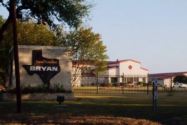 The Federal Prison Camp in Bryan, Texas, where Ghislaine Maxwell is incarcerated offers work release and nursing degree programs for some inmates.