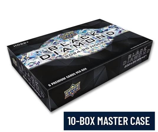 2024-25 Upper Deck Black Diamond Hockey Hobby 10-Box MASTER CASE