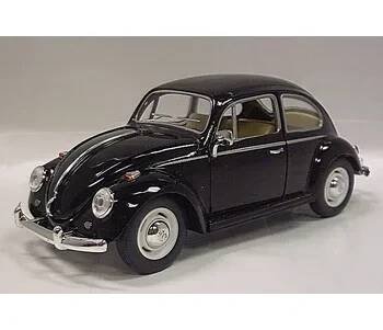 Volkswagen Porsche Brouk kovový model auta 1:24 černý