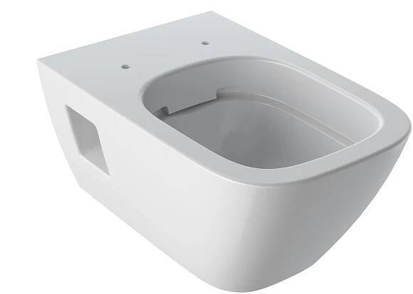 Závěsný hluboký splachovací klozet ze sanitární keramiky