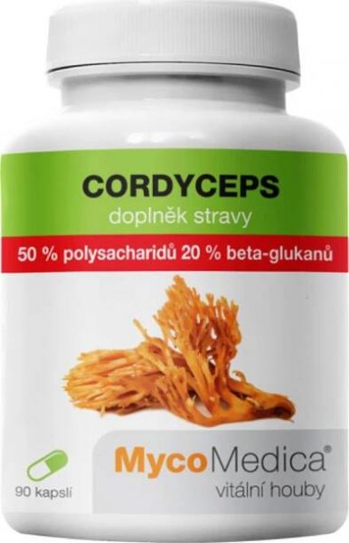 MycoMedica Cordyceps 50 % 90 cps. od 810 Kč