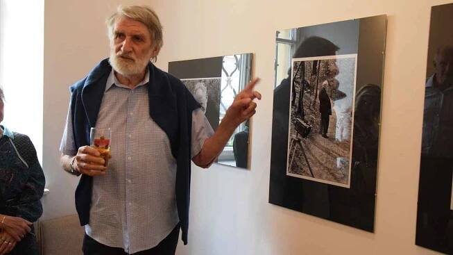 Fotograf Pavel Vácha okomentoval svoji výstavu Útržky vzpomínek