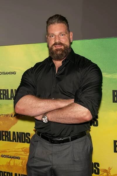 Olivier Richters at an event for Borderlands (2024)