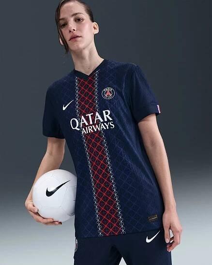 Dámský fotbalový dres Nike Dri-FIT ADV Authentic Paris Saint-Germain 2025/26 Match, domácí - Midnight Navy/Midnight Navy/Bílá