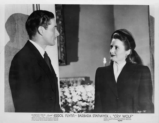 Cry Wolf - Fotosky - Errol Flynn, Barbara Stanwyck