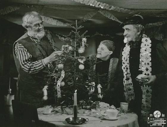 Victor Sjöström, Märta Ekström, Olof Winnerstrand - Kejsarn av Portugallien - Z filmu